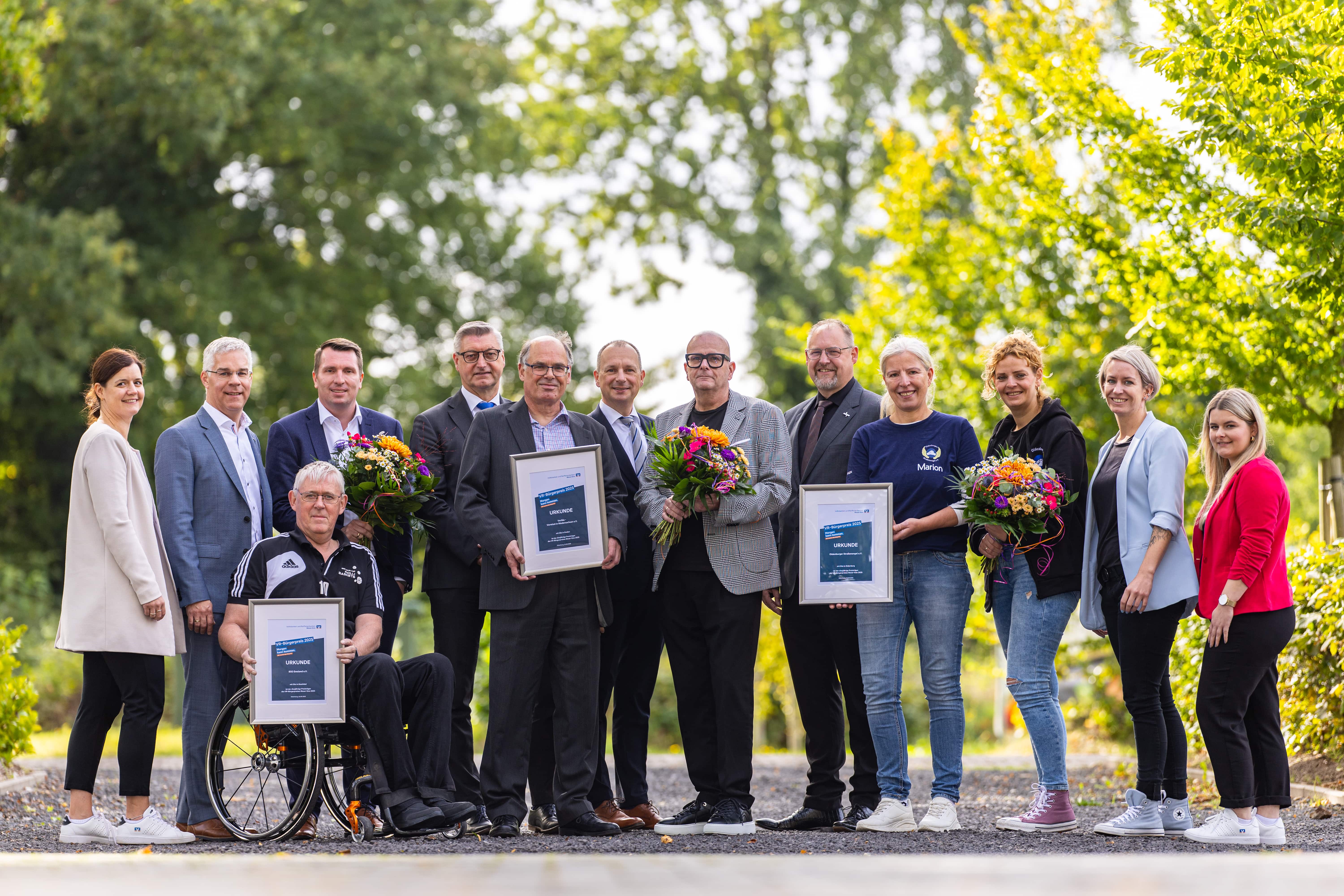 Gruppenfoto alle Preisträger 