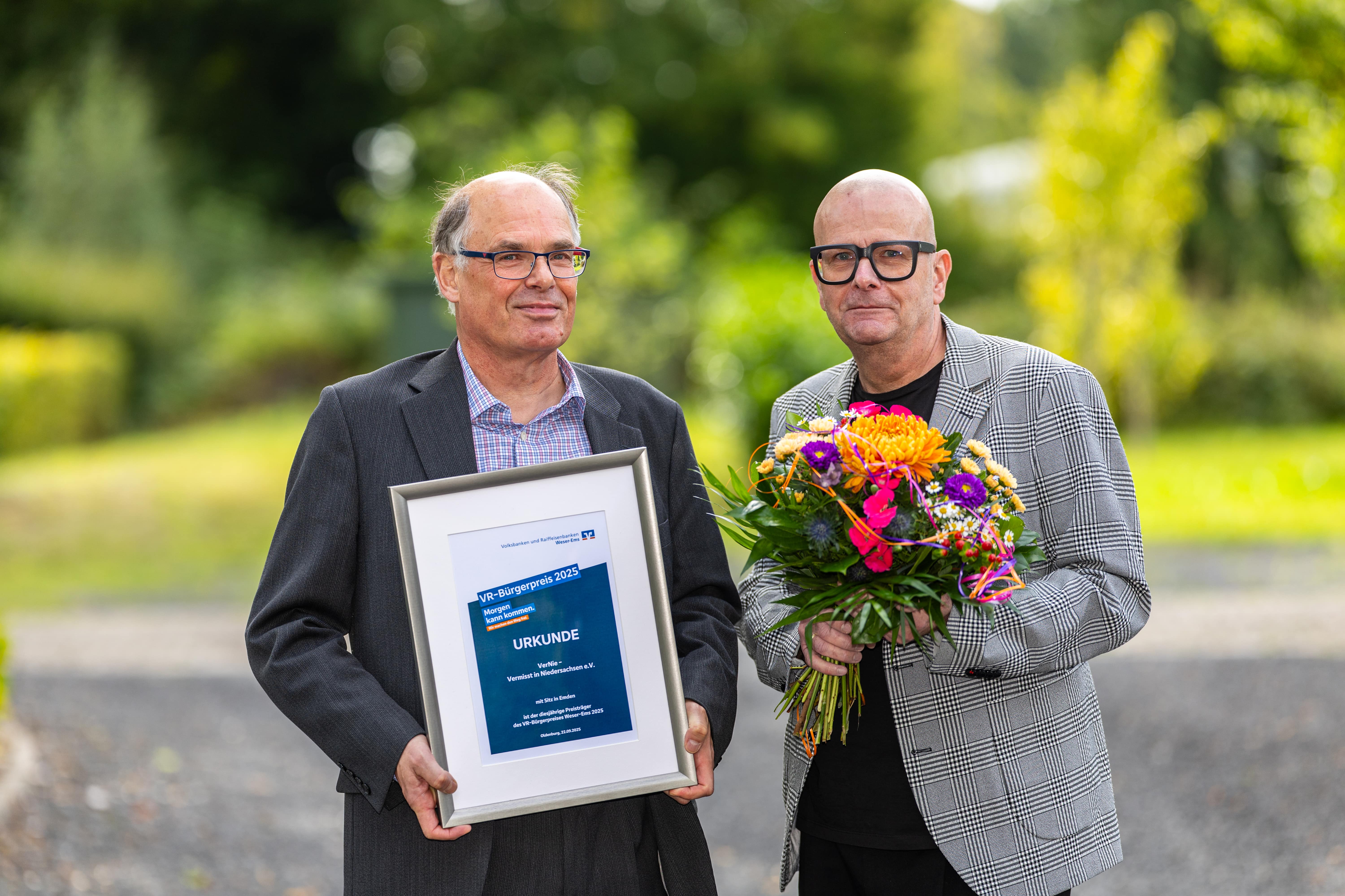 Walter Büttner und Jan-Wilhelm Janssen